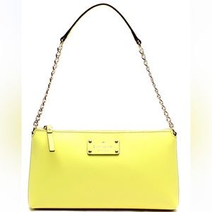 Kate Spade NWOT New York Nein Yellow Shoulder Bag.